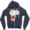 personnage de cartoon Zipper Hoodie