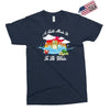 a turtle made it to the water Exclusive T-shirt
