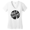 make it personal Women's V-Neck T-Shirt
