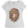 lion 2 Women's Triblend Scoop T-shirt