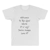 welcome to real world All Over Men's T-shirt