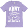 I'm Called Aunt Because I'm Way Too Cool To Be Called Grandma T-Shirt