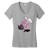 pyukumuku thumb's up! Women's V-Neck T-Shirt