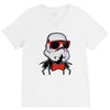hipster trooper V-Neck Tee