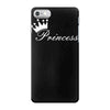 princess sticker vinyl decal die cut   girl crown car window baby wall iPhone 7 Case