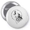 full moon Pin-back button