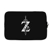 the legend of zelda - breath of the wild white logo Laptop sleeve