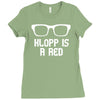 klopp is a red funny Ladies Fitted T-Shirt
