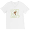 riots not diets V-Neck Tee