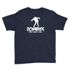 zombies only want a hug bad taste haloween zombie pop culture gift Youth Tee