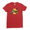 bat man and robin Ladies Fitted T-Shirt