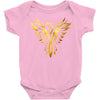 Phoenix Tribal Bird Baby Onesie