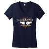 shake &amp; bake Women's V-Neck T-Shirt