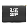 an arrow a day zombie dary Accessory Pouches