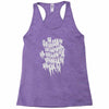why so serious Racerback Tank