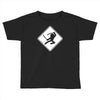 ninja crossing sign Toddler T-shirt
