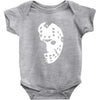 halloween hockey mask Baby Onesie