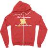 i dont need condoms the aids will kill the baby Zipper Hoodie