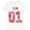 mum day 01 Ladies Fitted T-Shirt