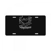 i am a stegosaurus License Plate