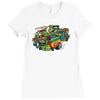 rad fink Ladies Fitted T-Shirt