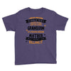 Super Cool Grandson Of A Freaking Awesome Mother Youth Tee