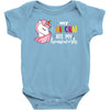 My Unicorn Ate My Homework Baby Bodysuit