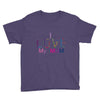 i love my mum colorful Youth Tee
