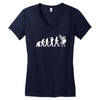 liverpool evolution Women's V-Neck T-Shirt
