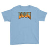 Wtf Doom Black Stroke Youth Tee