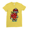 apple a day Ladies Fitted T-Shirt
