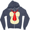 gorilla chest Zipper Hoodie