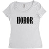 horor Women's Triblend Scoop T-shirt