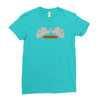 trunk wrestling Ladies Fitted T-Shirt