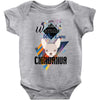 who loves chihuahua Baby Bodysuit