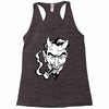 no sympathy for the devil Racerback Tank