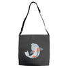 fish color Adjustable Strap Totes