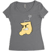 tbu Women's Triblend Scoop T-shirt