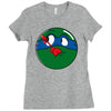 who watches the pizza Ladies Fitted T-Shirt