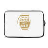 make coffee not war Laptop sleeve