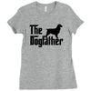 the dogfather english springer spaniel Ladies Fitted T-Shirt