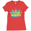 we are the almig17ty seniors carver high school Ladies Fitted T-Shirt