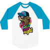 up all night cat 3/4 Sleeve Shirt