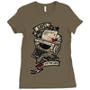 evil save point Ladies Fitted T-Shirt