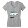 Just Play It Fortnite Women's V-Neck T-Shirt