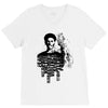 fear face V-Neck Tee
