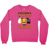nothing scares me i'm a teacher Crewneck Sweatshirt