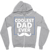 Coolest Dad Ever Zipper Hoodie