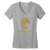 mustachio Women's V-Neck T-Shirt