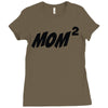 mom squared Ladies Fitted T-Shirt